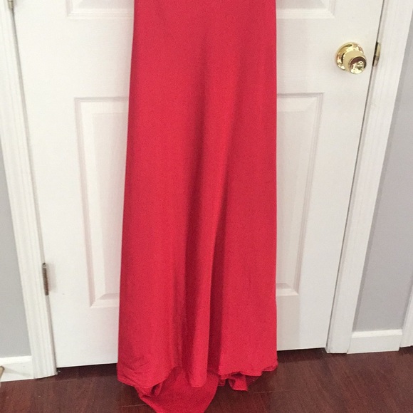 Mori Lee gorgeous red gown. Worn once! - Picture 3 of 8